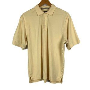 Gear for Sports Platinum Men's Size Medium Golf Polo Shirt Light Pastel Yellow
